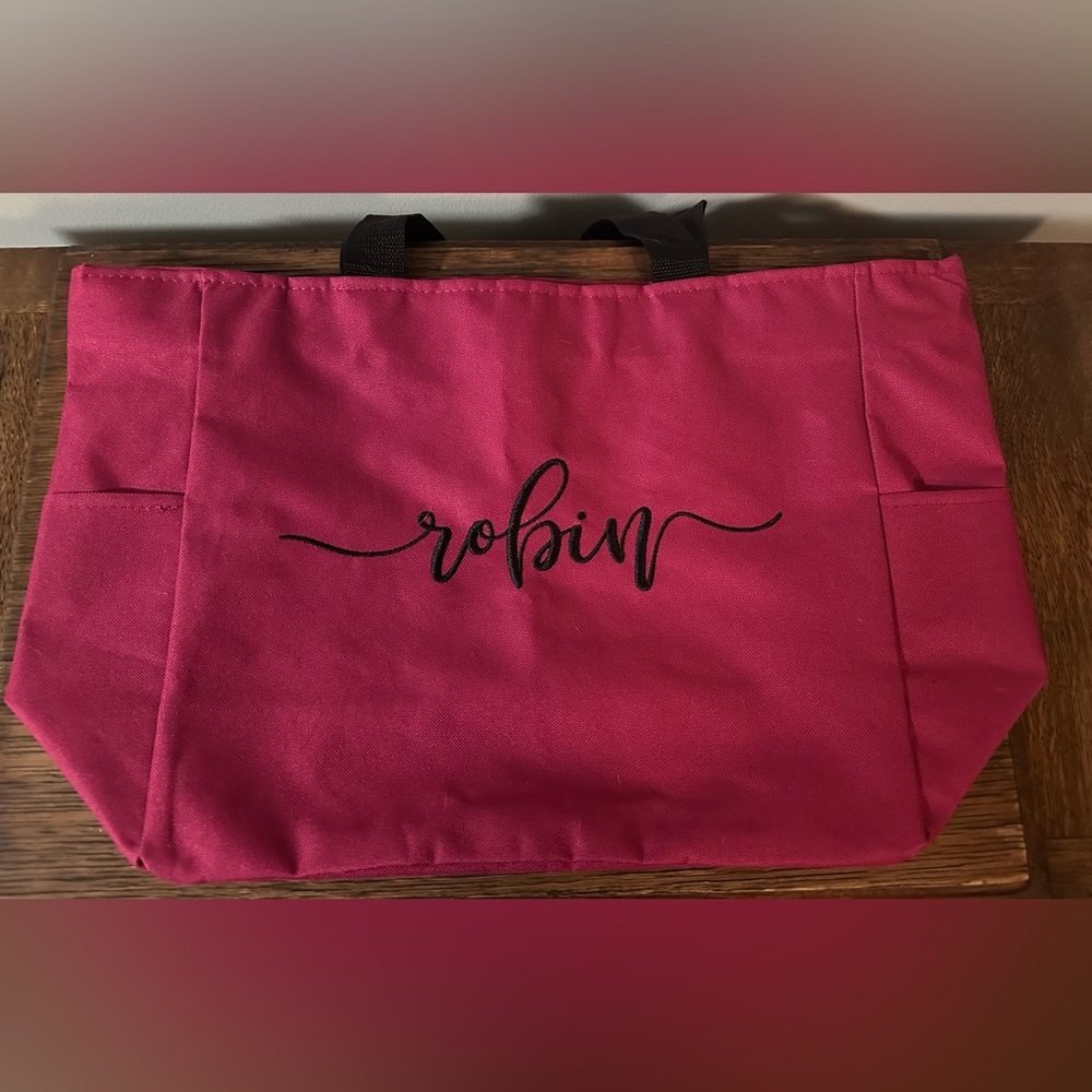 Pink Tote Bag